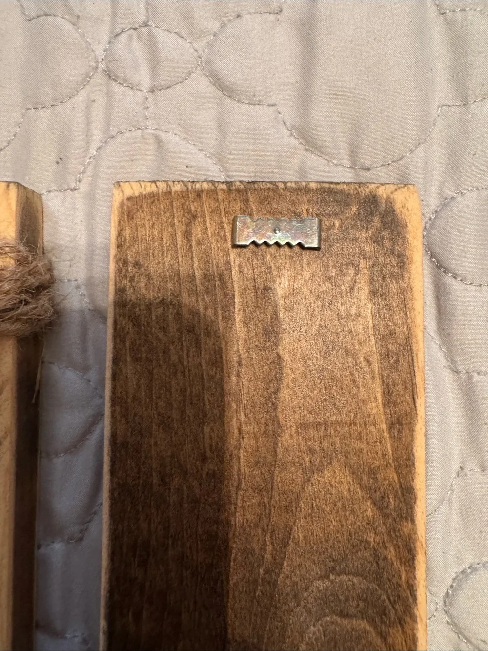 Wooden Bathroom Sign Set - Soak Relax Wash - Rustic Brown